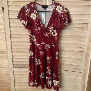 Fortune & Ivy knit floral dress